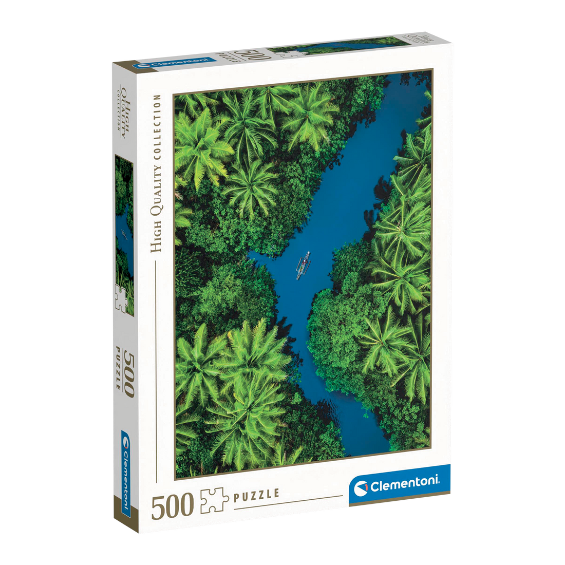 PZ500: VUE AÉRIENNE TROPICALE CLEMENTONI PUZZLES