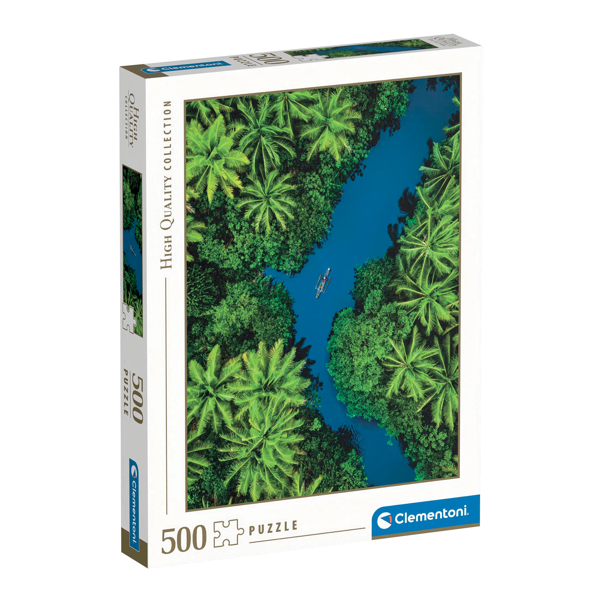 PZ500: VUE AÉRIENNE TROPICALE CLEMENTONI PUZZLES
