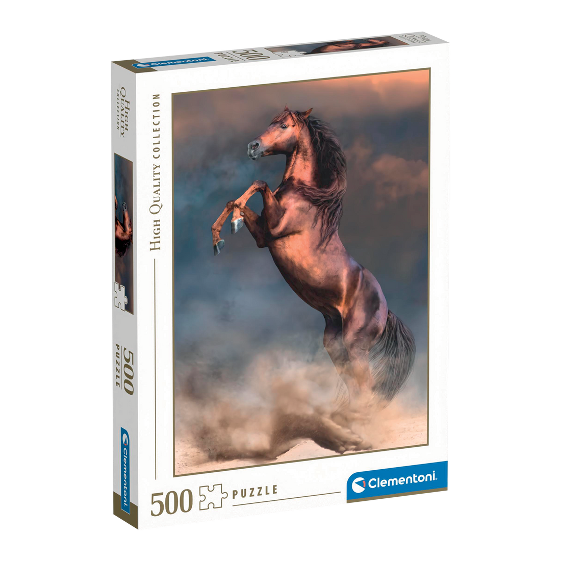 PZ500: ÉTALON ROUGE SAUVAGE CLEMENTONI PUZZLES