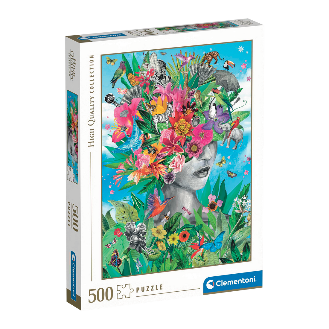 PZ500: TÊTE DANS LA JUNGLE CLEMENTONI PUZZLES