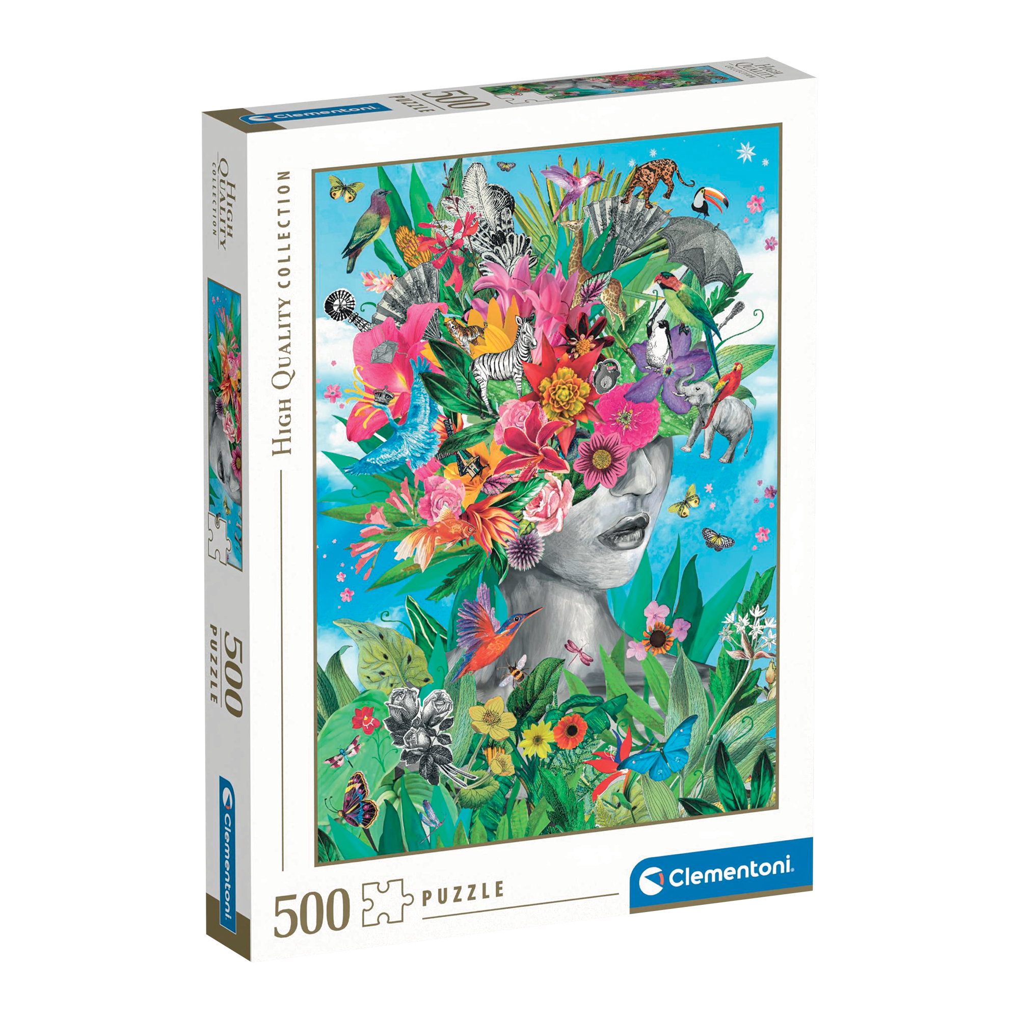 PZ500: TÊTE DANS LA JUNGLE CLEMENTONI PUZZLES