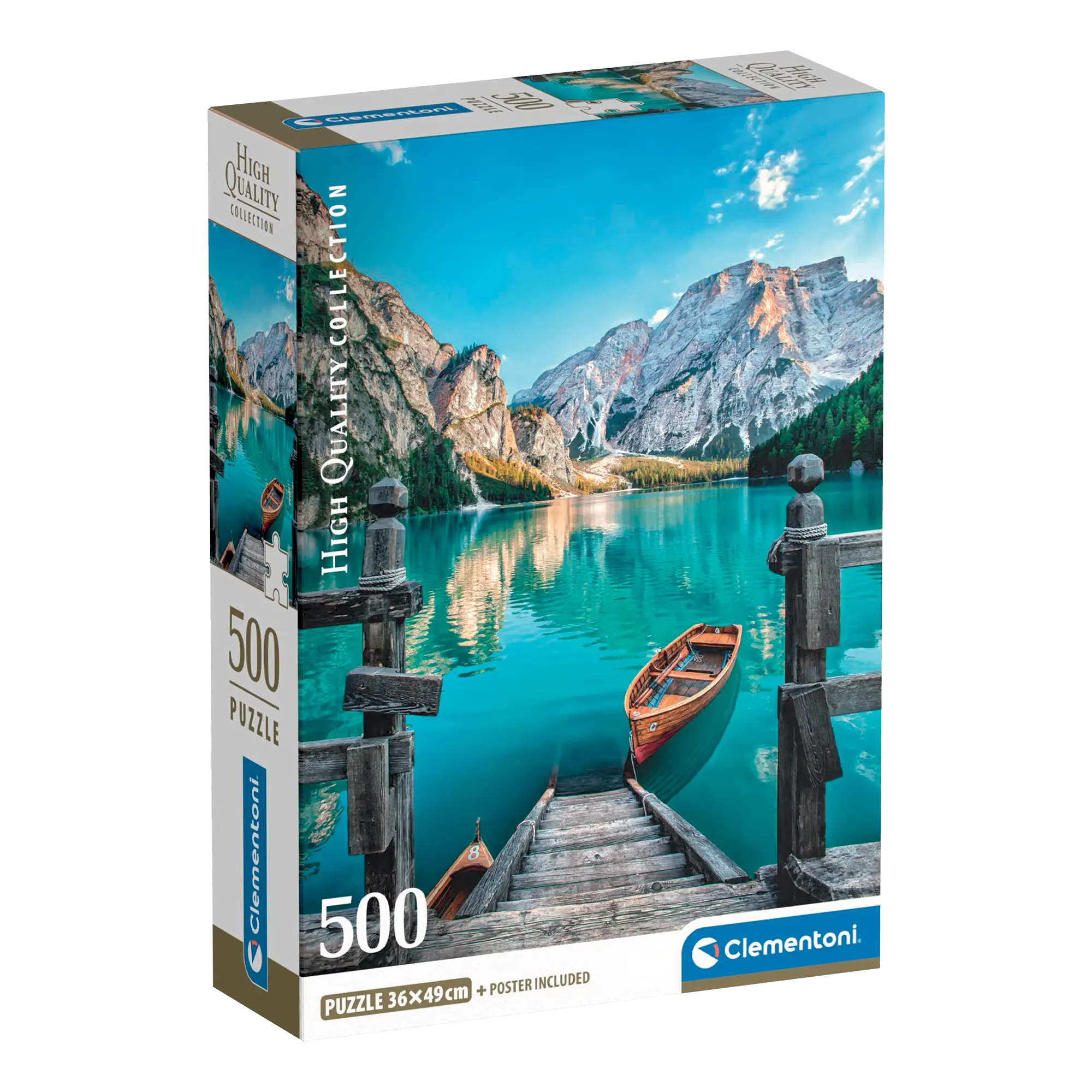 PZ500: LAC DE BRAIES CLEMENTONI PUZZLES