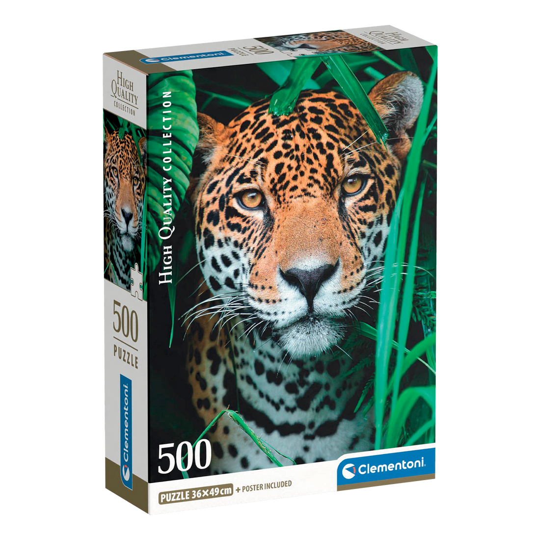 PZ500: JAGUAR DANS LA JUNGLE CLEMENTONI PUZZLES