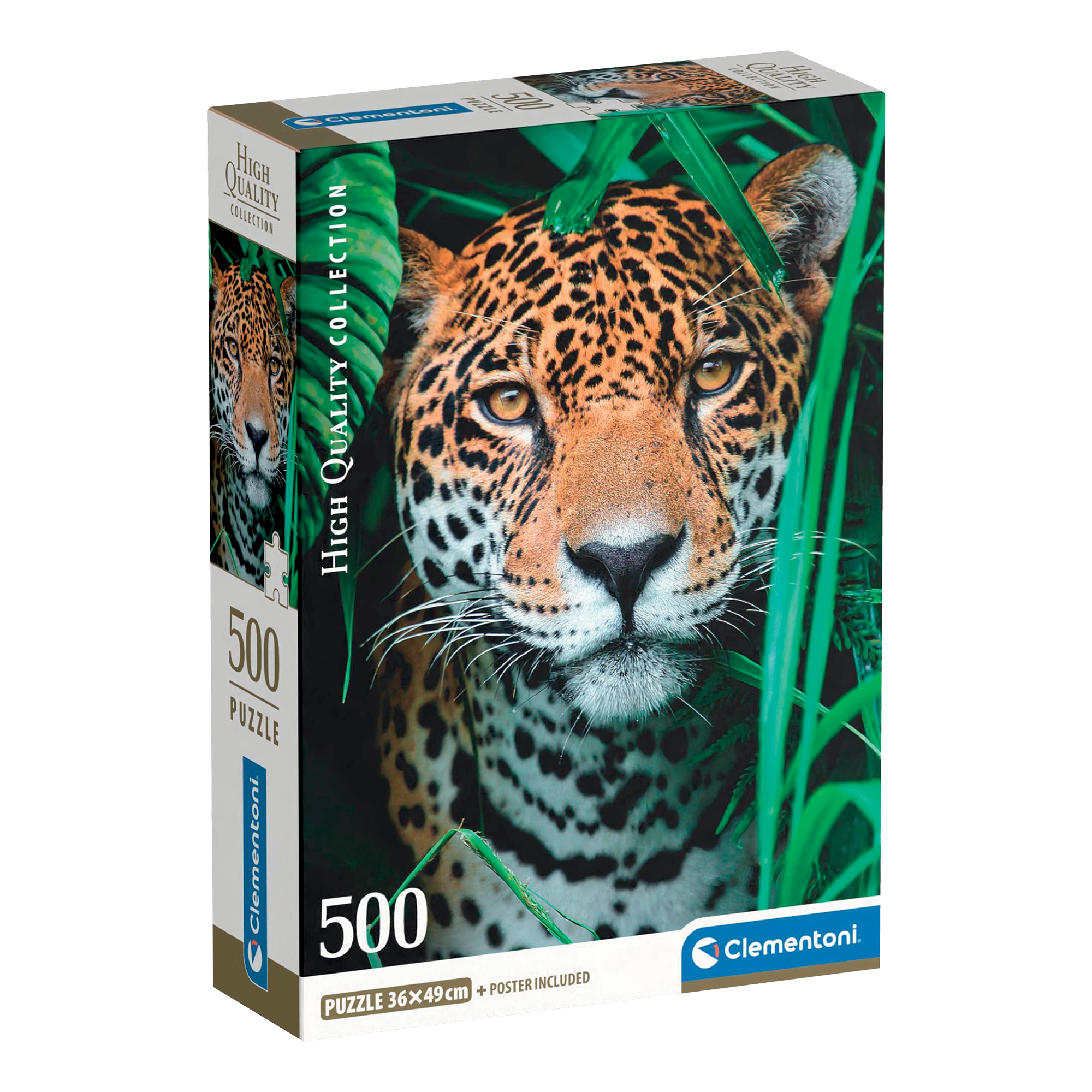 PZ500: JAGUAR DANS LA JUNGLE CLEMENTONI PUZZLES