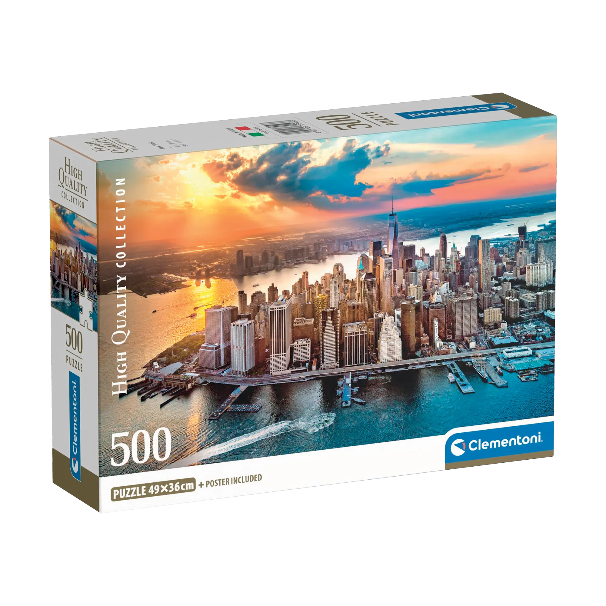 PZ500: NEW YORK CLEMENTONI PUZZLES