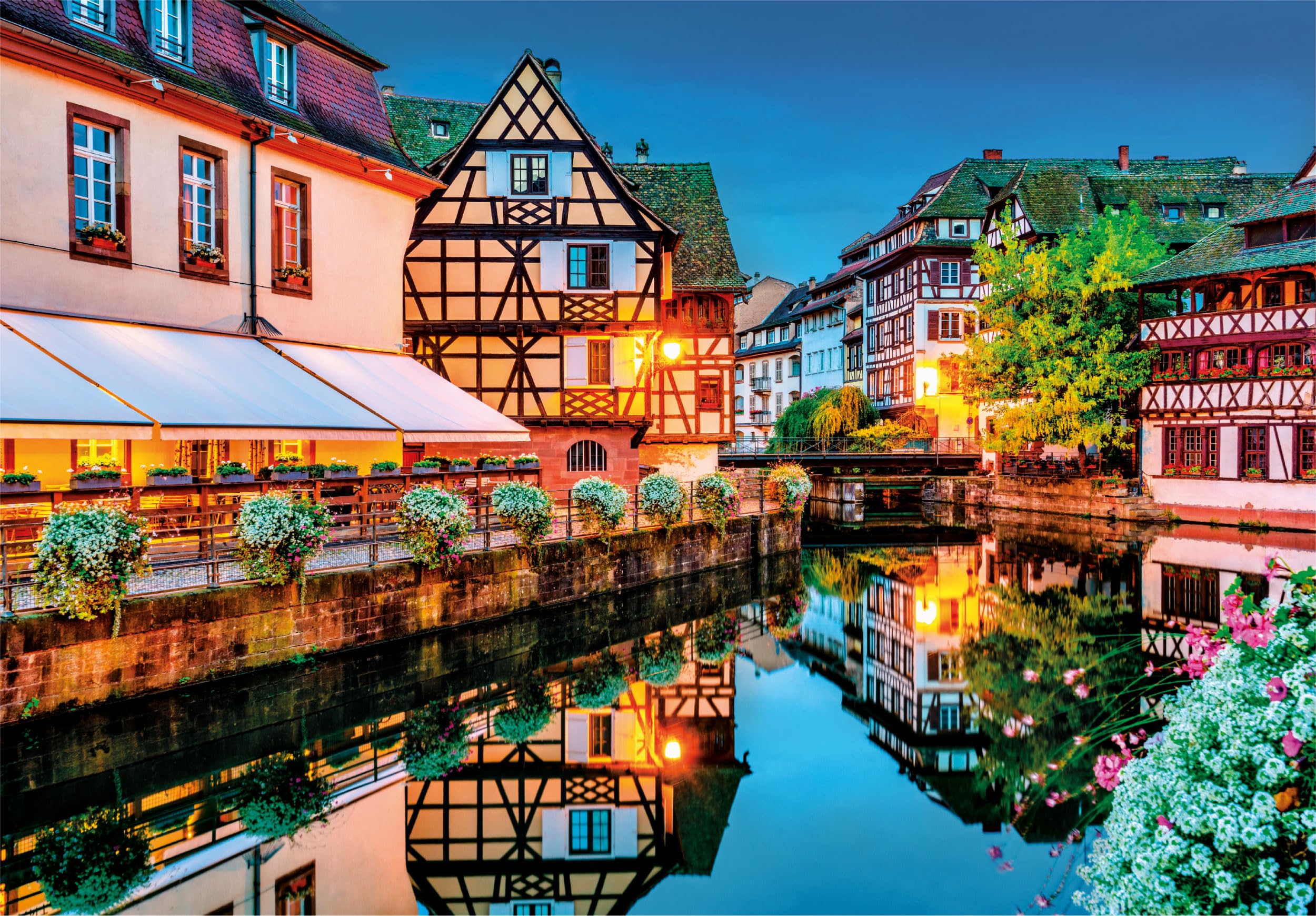 PZ500: VIEILLE VILLE DE STRASBOURG CLEMENTONI PUZZLES