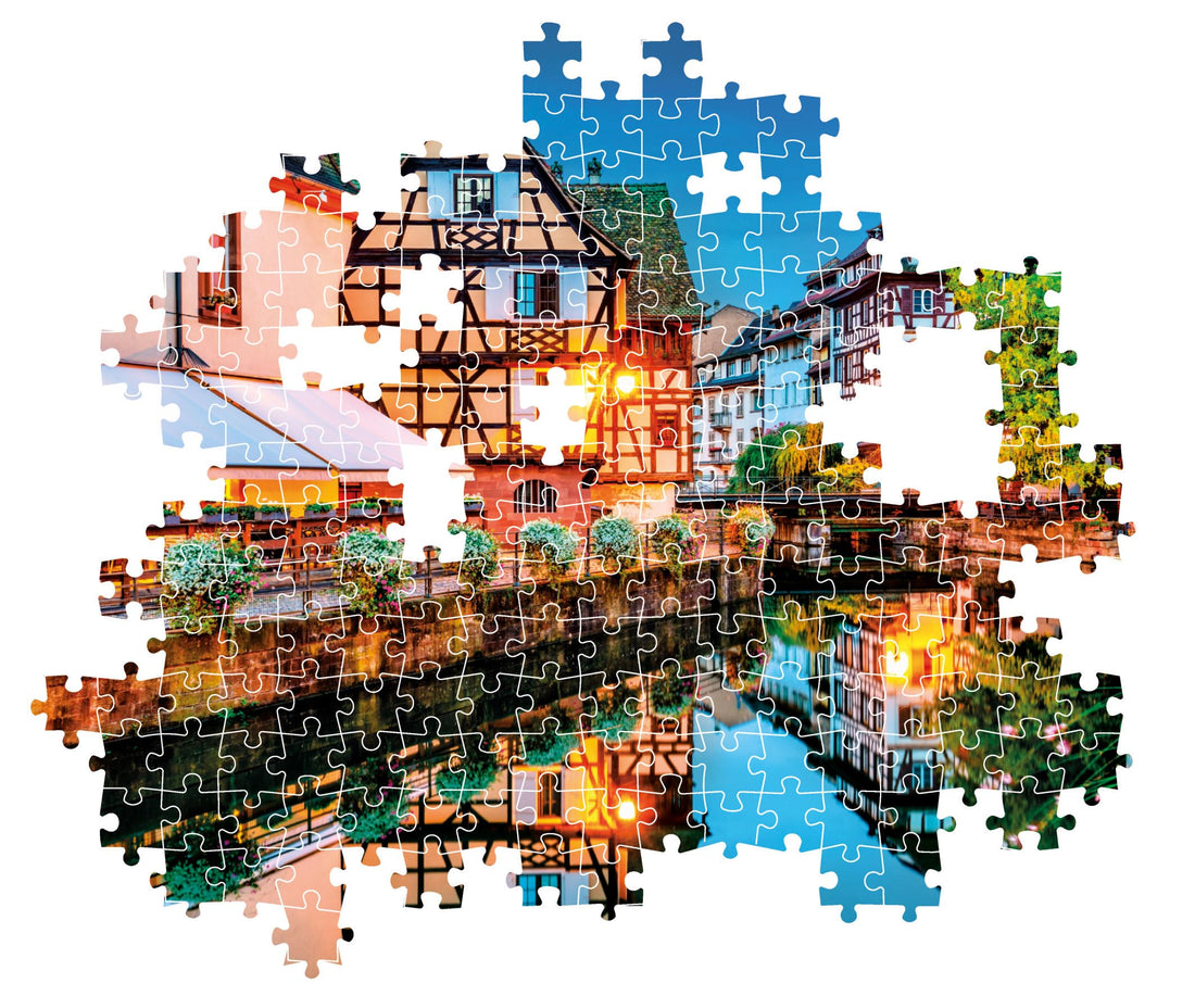 PZ500: VIEILLE VILLE DE STRASBOURG CLEMENTONI PUZZLES