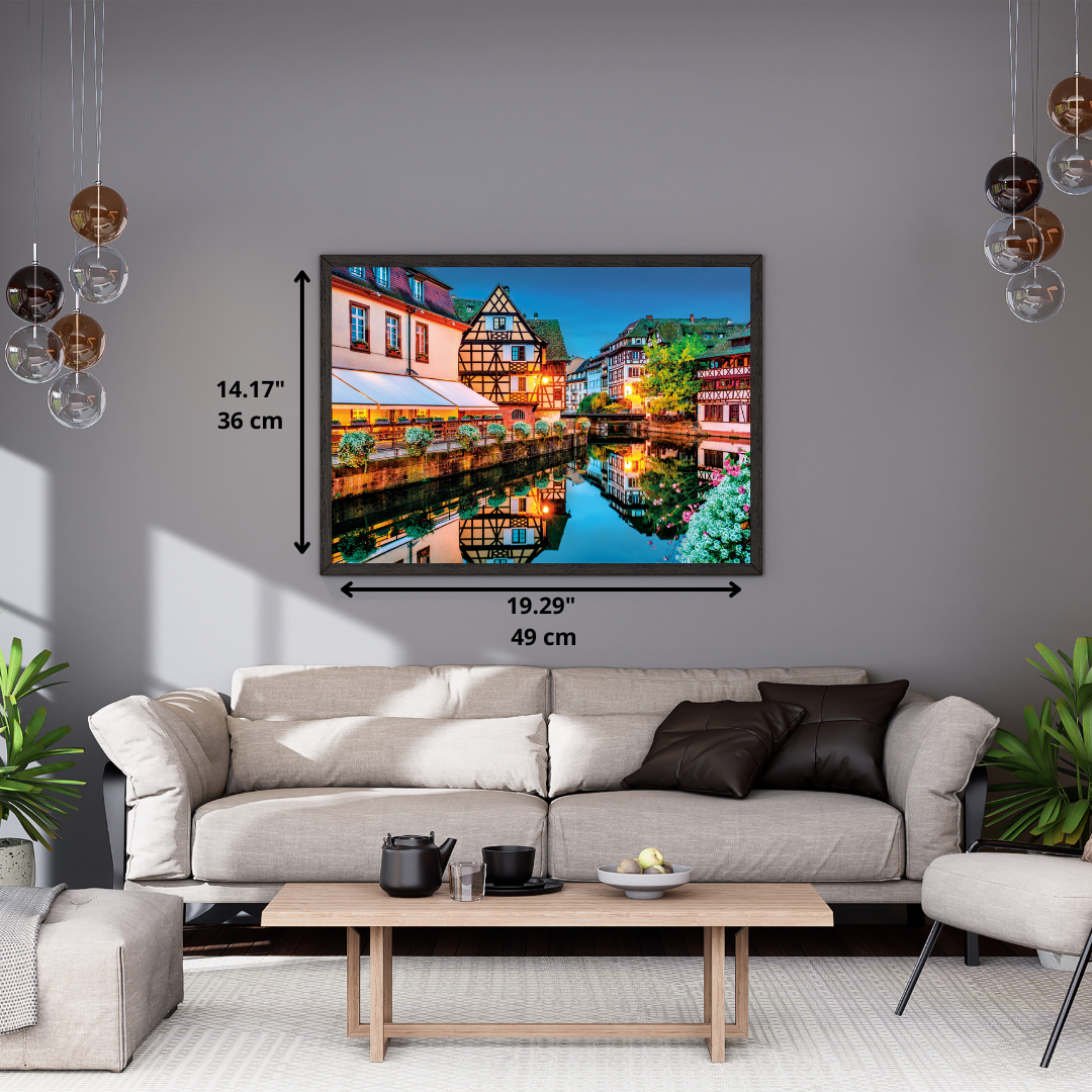 PZ500: VIEILLE VILLE DE STRASBOURG CLEMENTONI PUZZLES