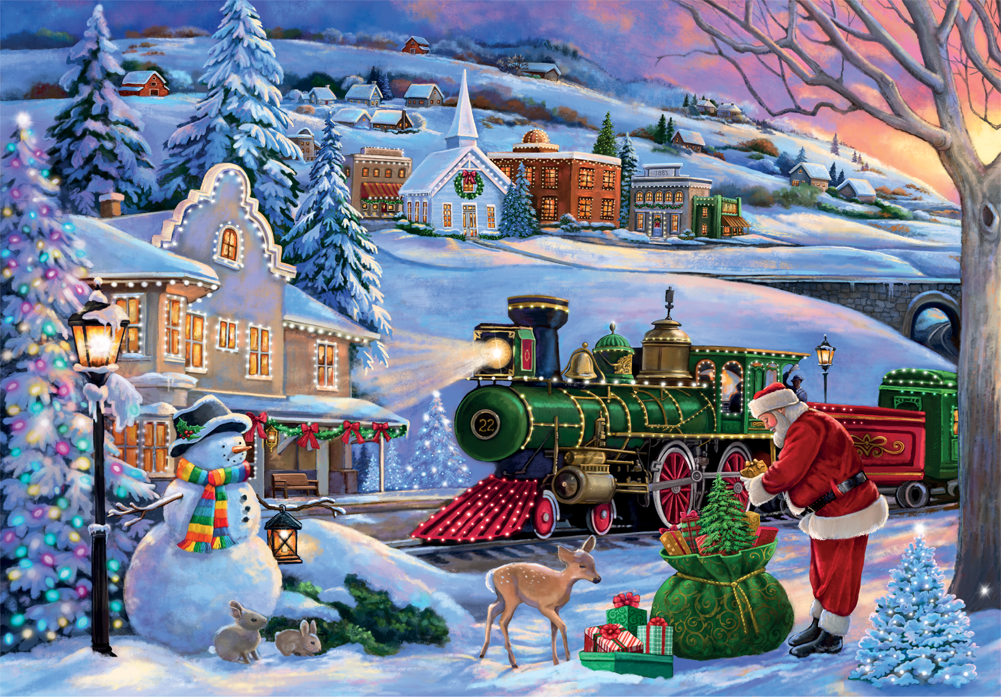 PZ500: TRAIN DE NOËL