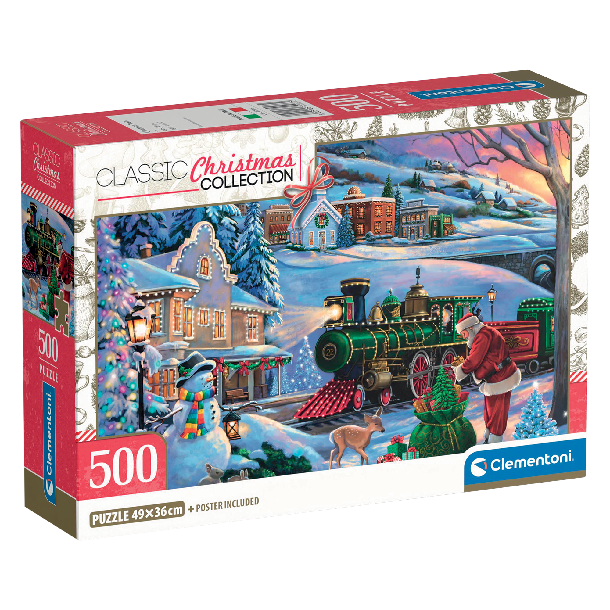 Puzzle 500 pièces Le Père Noël arrive Educa Puzzle 500 pièces Le Père Noël arrive Educa