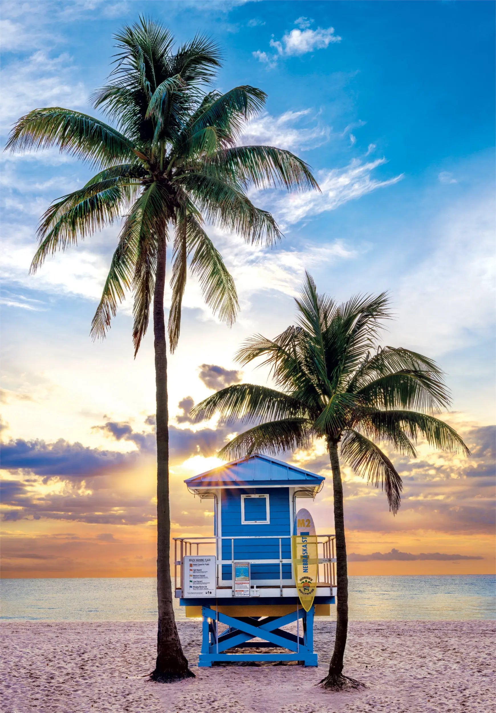 PZ500: MIAMI BEACH, FLORIDE CLEMENTONI PUZZLES