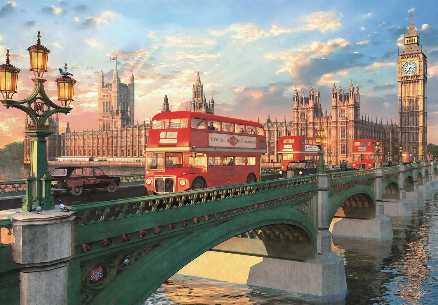 PZ500: PONT DE WESTMINSTER CLEMENTONI PUZZLES