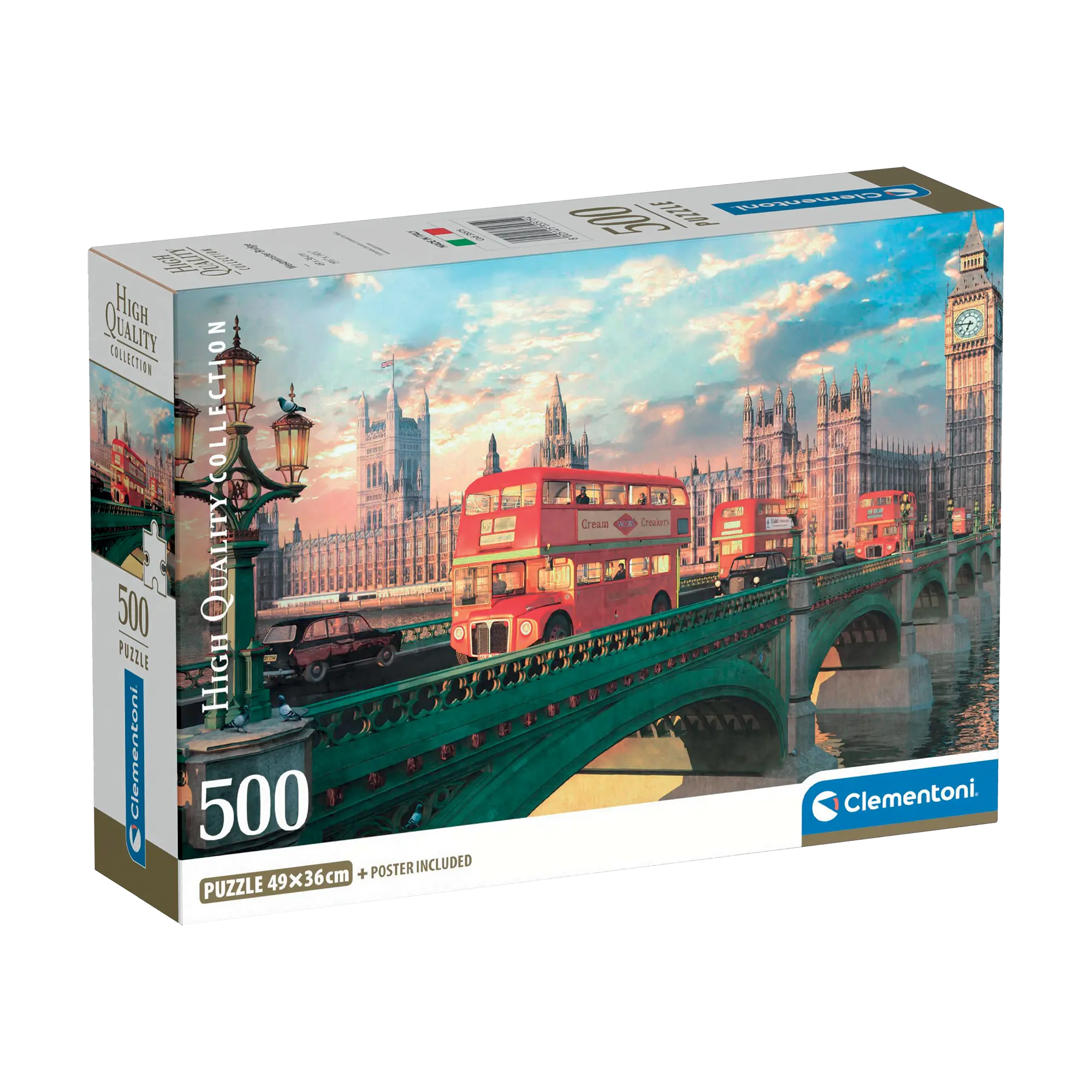PZ500: PONT DE WESTMINSTER CLEMENTONI PUZZLES