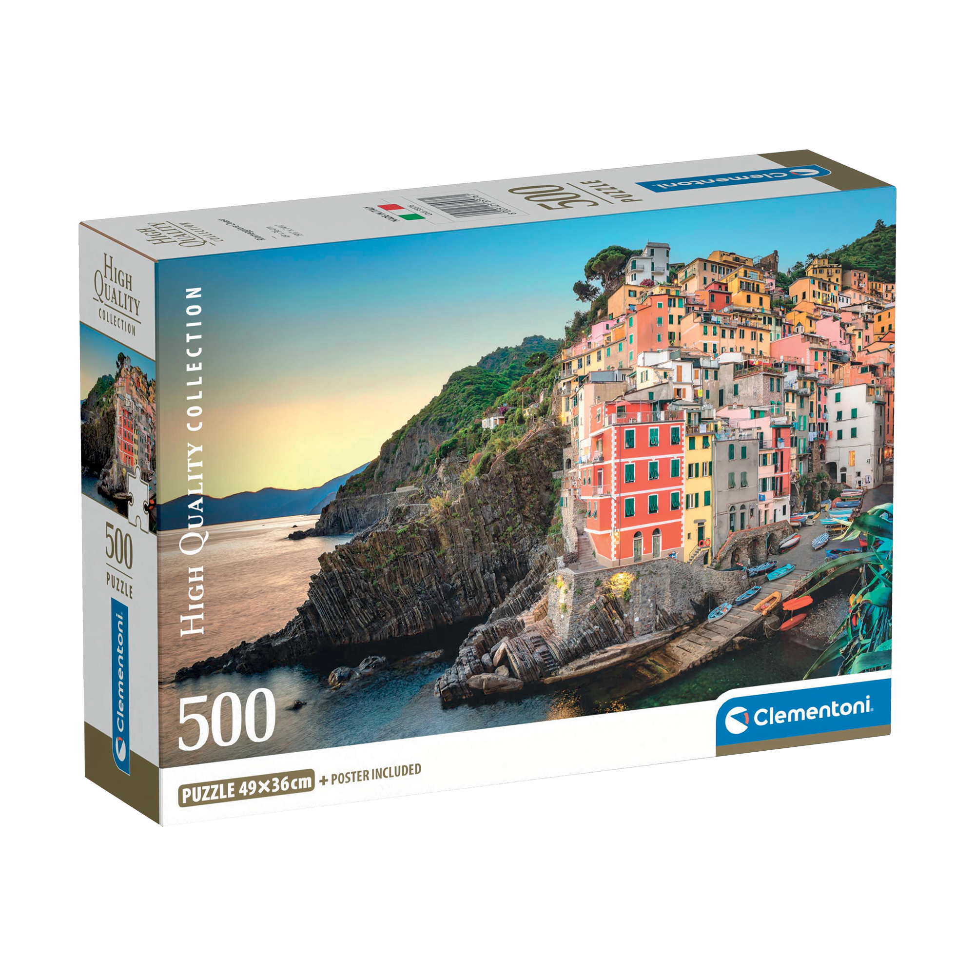 PZ500: CÔTE DE RIOMAGGIORE CLEMENTONI PUZZLES