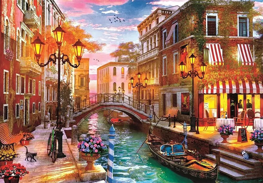 PZ500: COUCHER DE SOLEIL SUR VENISE CLEMENTONI PUZZLES