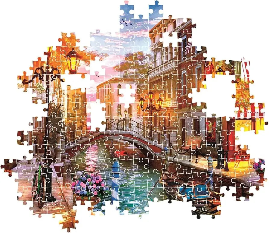 PZ500: COUCHER DE SOLEIL SUR VENISE CLEMENTONI PUZZLES