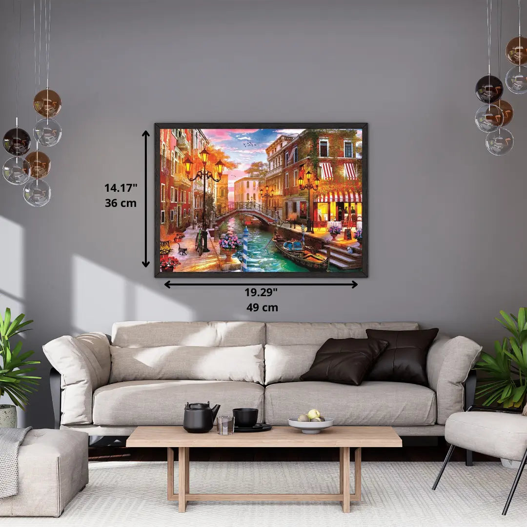 PZ500: COUCHER DE SOLEIL SUR VENISE CLEMENTONI PUZZLES