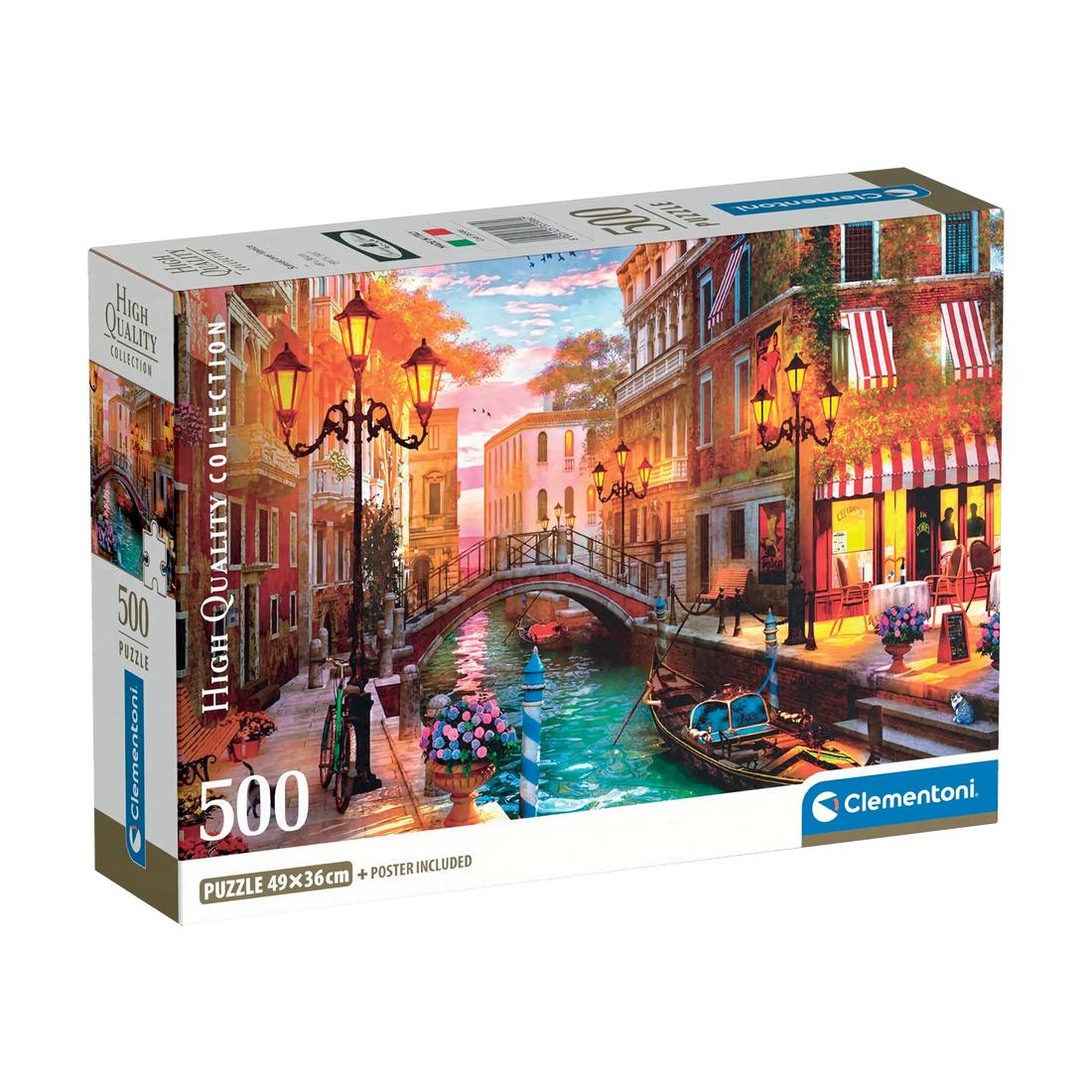 PZ500: COUCHER DE SOLEIL SUR VENISE CLEMENTONI PUZZLES