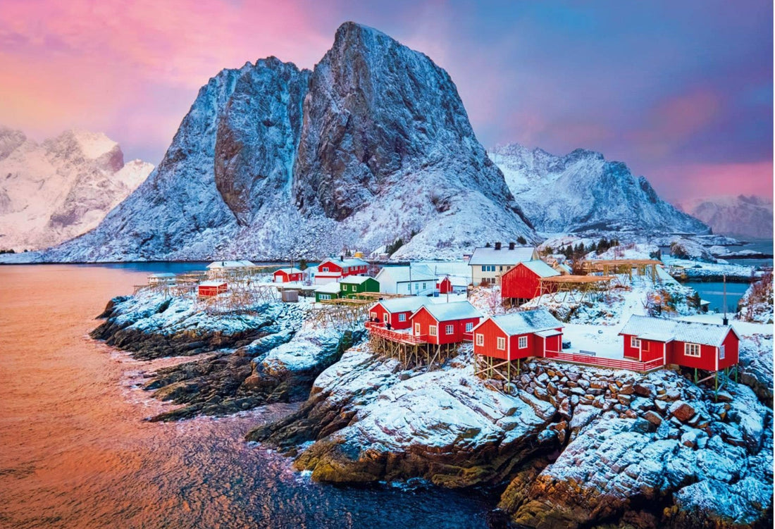 PZ500: VILLAGE DE HAMNOY CLEMENTONI PUZZLES