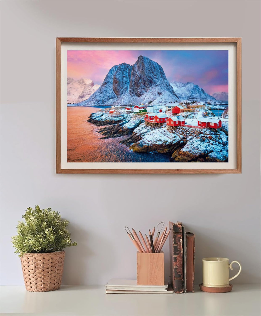 PZ500: VILLAGE DE HAMNOY CLEMENTONI PUZZLES