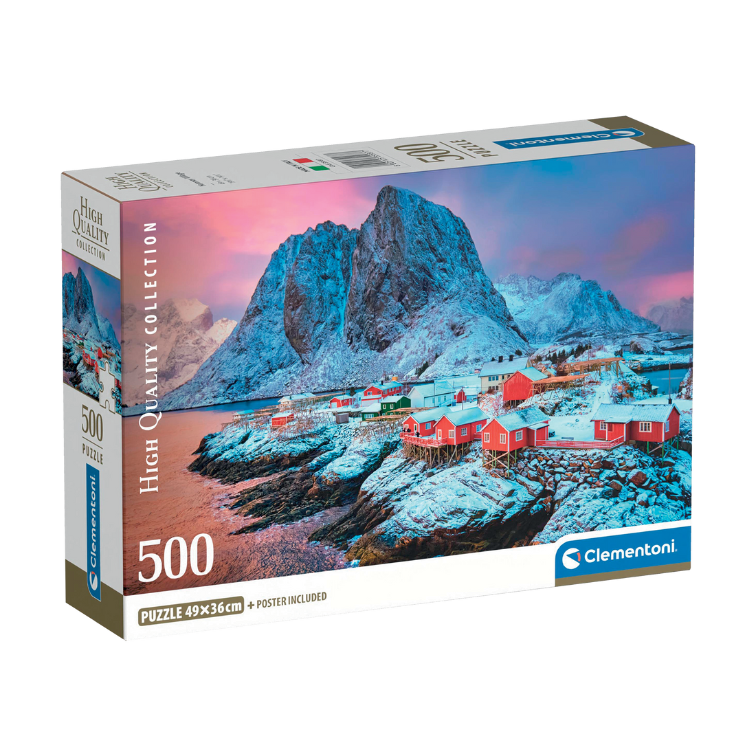 PZ500: VILLAGE DE HAMNOY CLEMENTONI PUZZLES