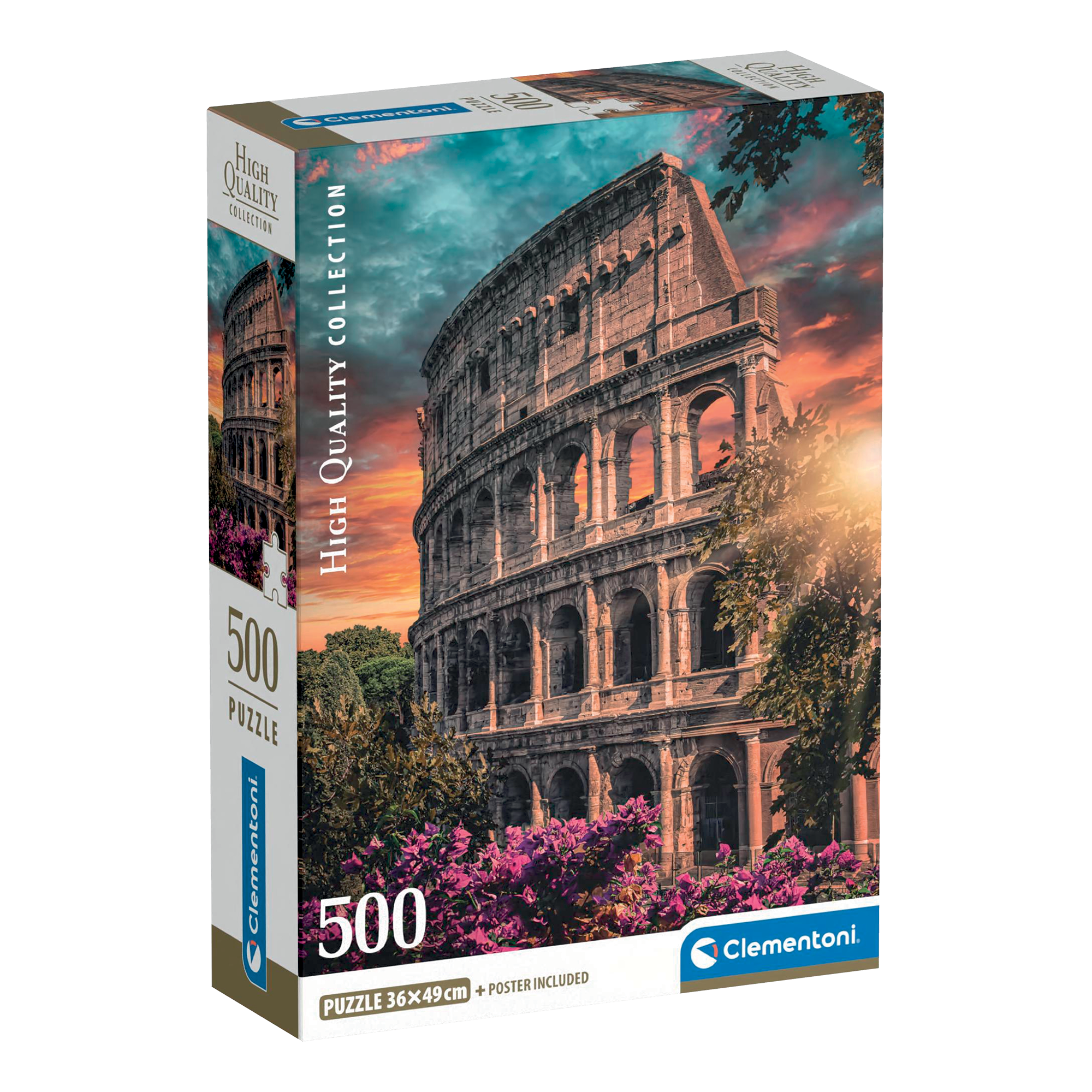 PZ500: L'AMPHITÉÂTRE FLAVIEN CLEMENTONI PUZZLES