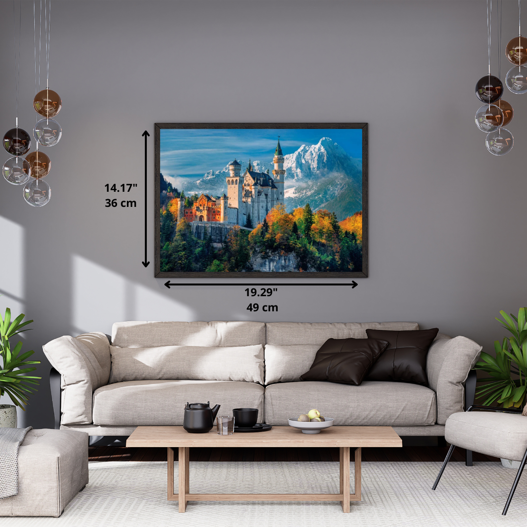PZ500: LE CHÂTEAU DE NEUSCHWANSTEIN CLEMENTONI PUZZLES