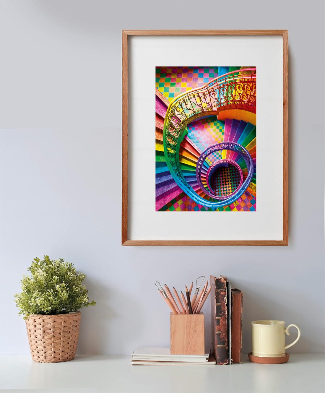 PZ500: COLORBOOM: ESCALIERS CLEMENTONI PUZZLES
