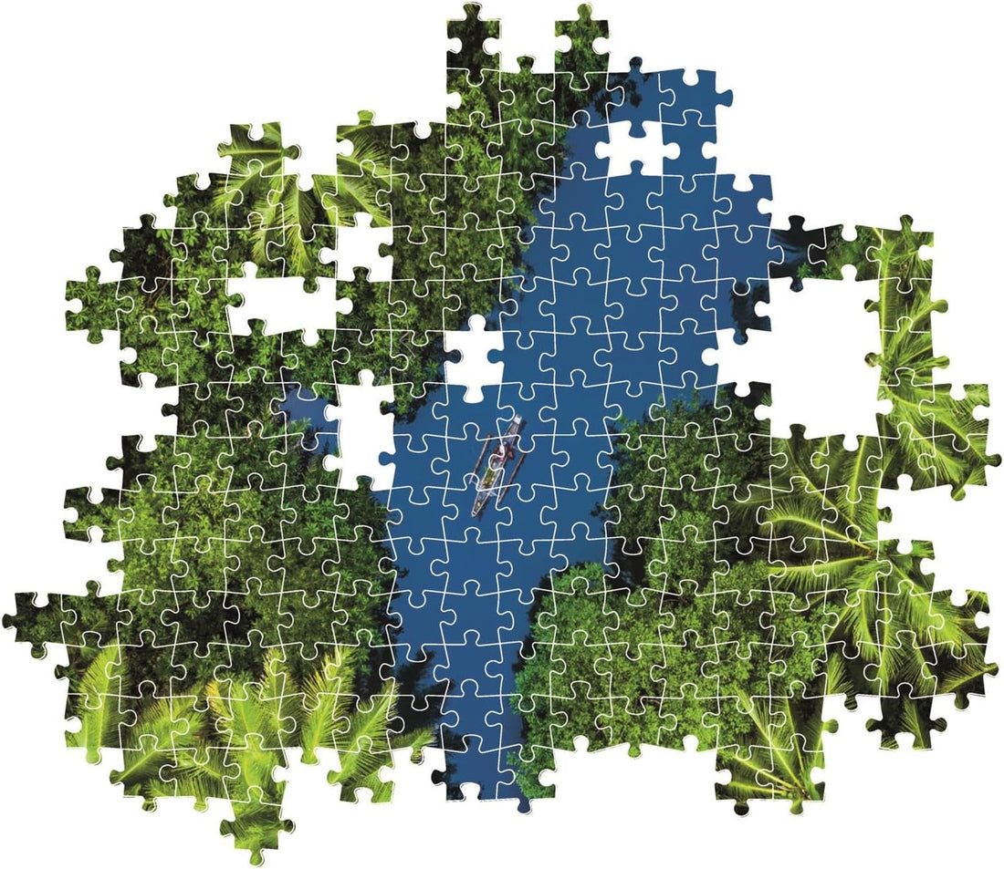 PZ500: VUE AÉRIENNE TROPICALE CLEMENTONI PUZZLES