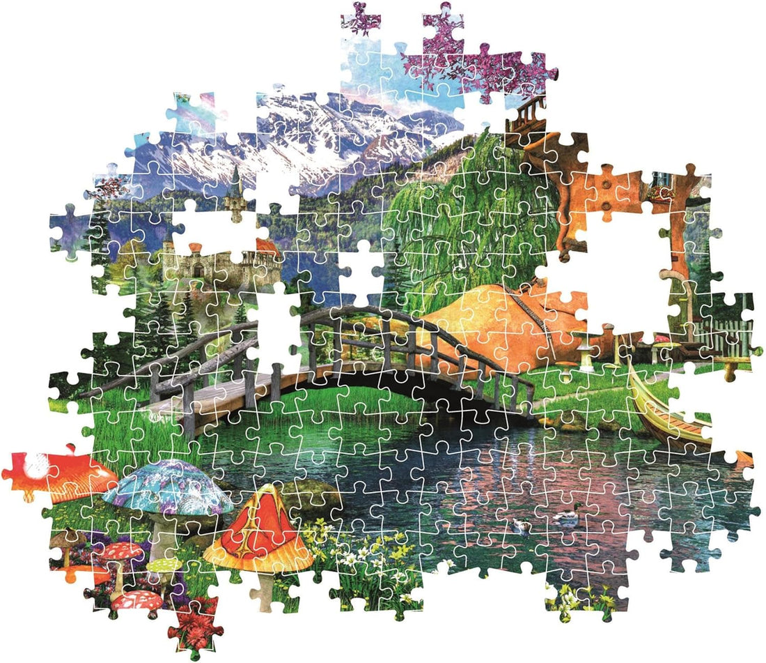 PZ500: LA VIEILLE MAISON CHAUSSURE CLEMENTONI PUZZLES