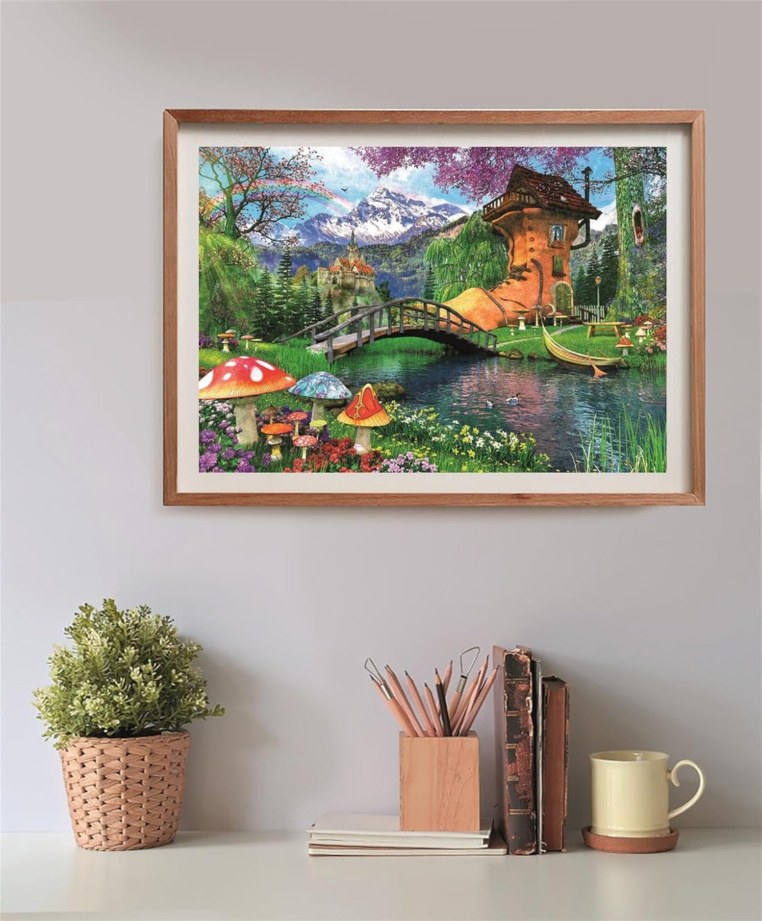 PZ500: LA VIEILLE MAISON CHAUSSURE CLEMENTONI PUZZLES