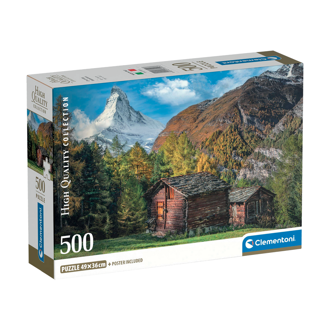 PZ500: CHARMANTE MATTERHORN CLEMENTONI PUZZLES