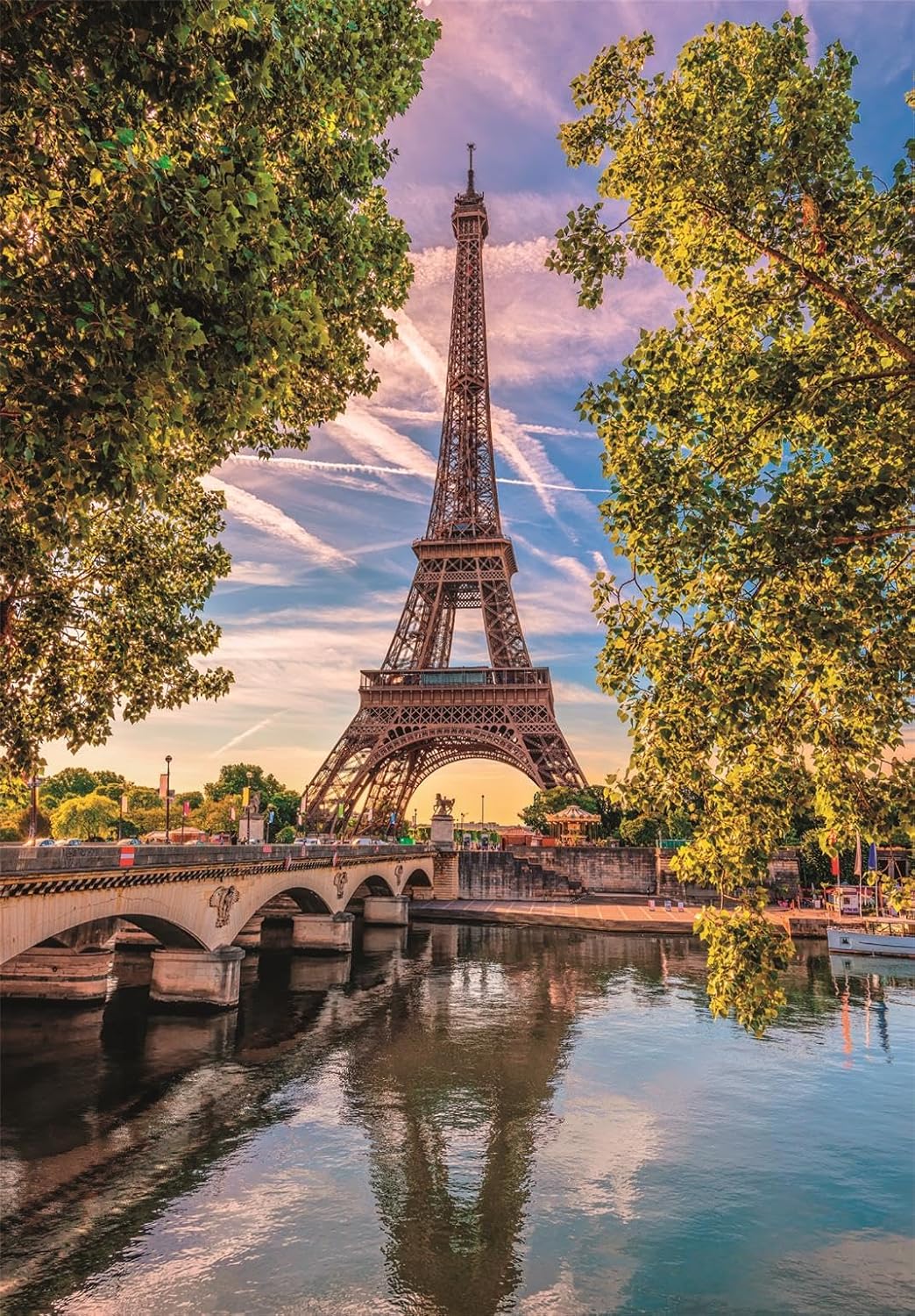 PZ500: LE LONG DE LA SEINE CLEMENTONI PUZZLES