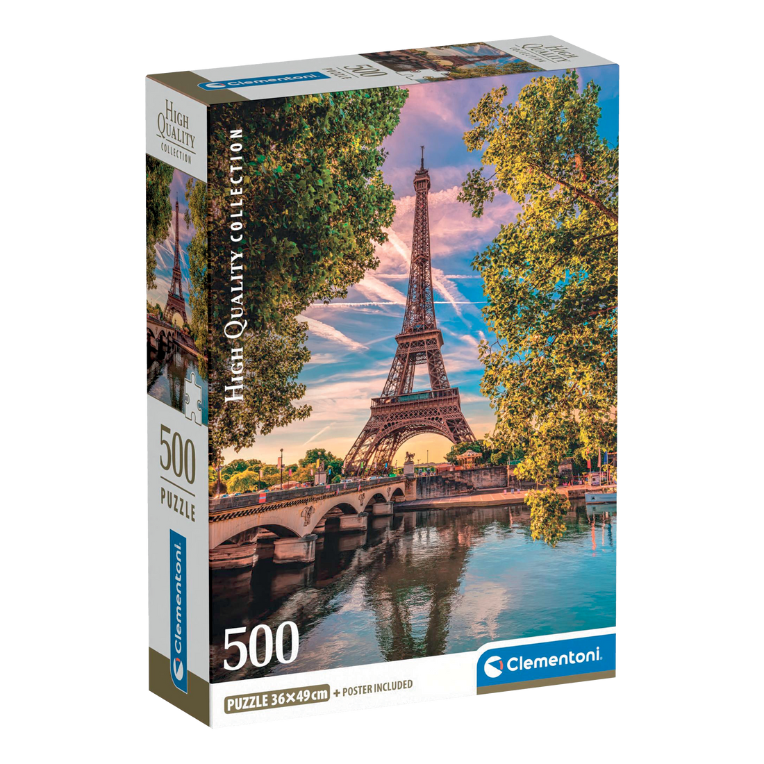 PZ500: LE LONG DE LA SEINE CLEMENTONI PUZZLES