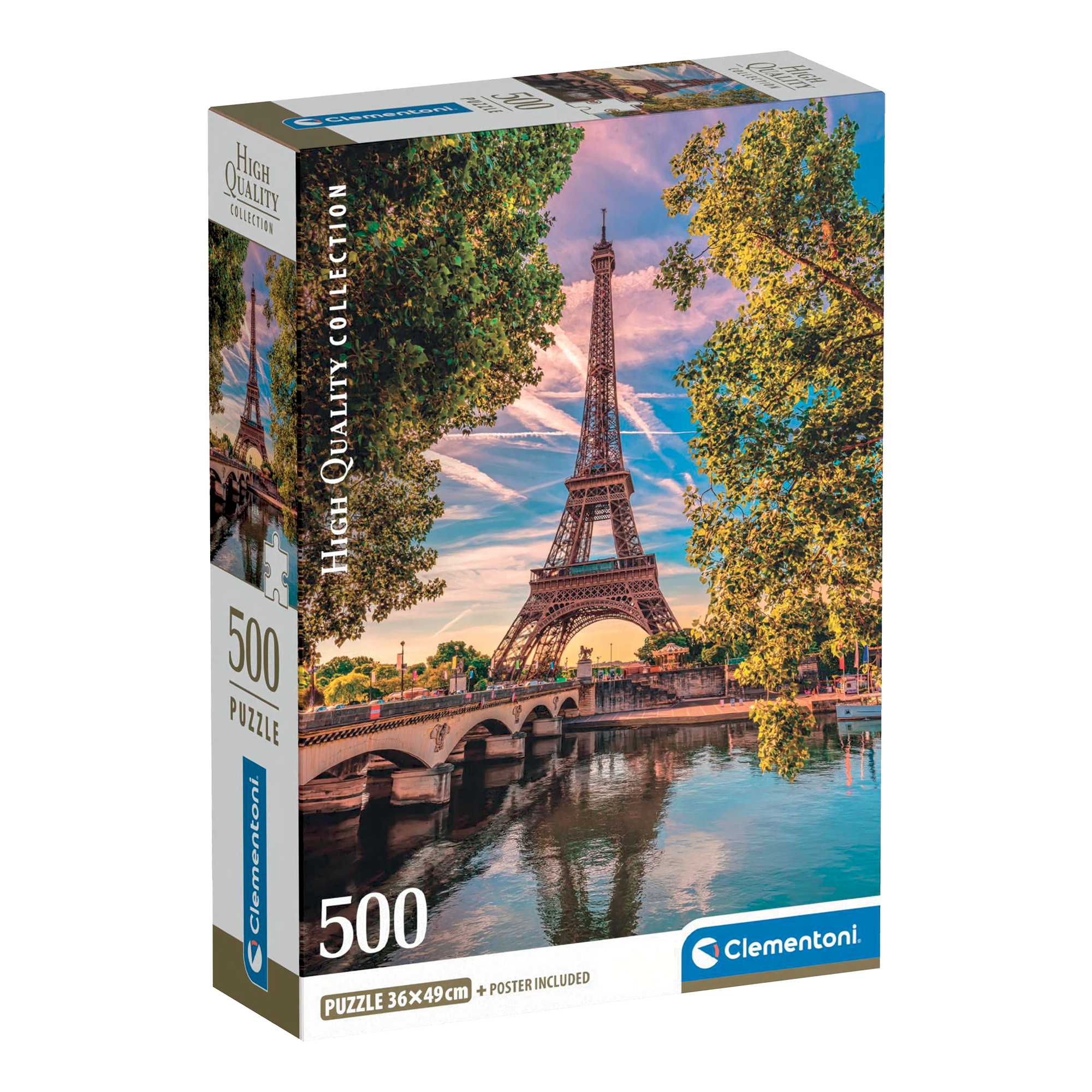 PZ500: LE LONG DE LA SEINE CLEMENTONI PUZZLES