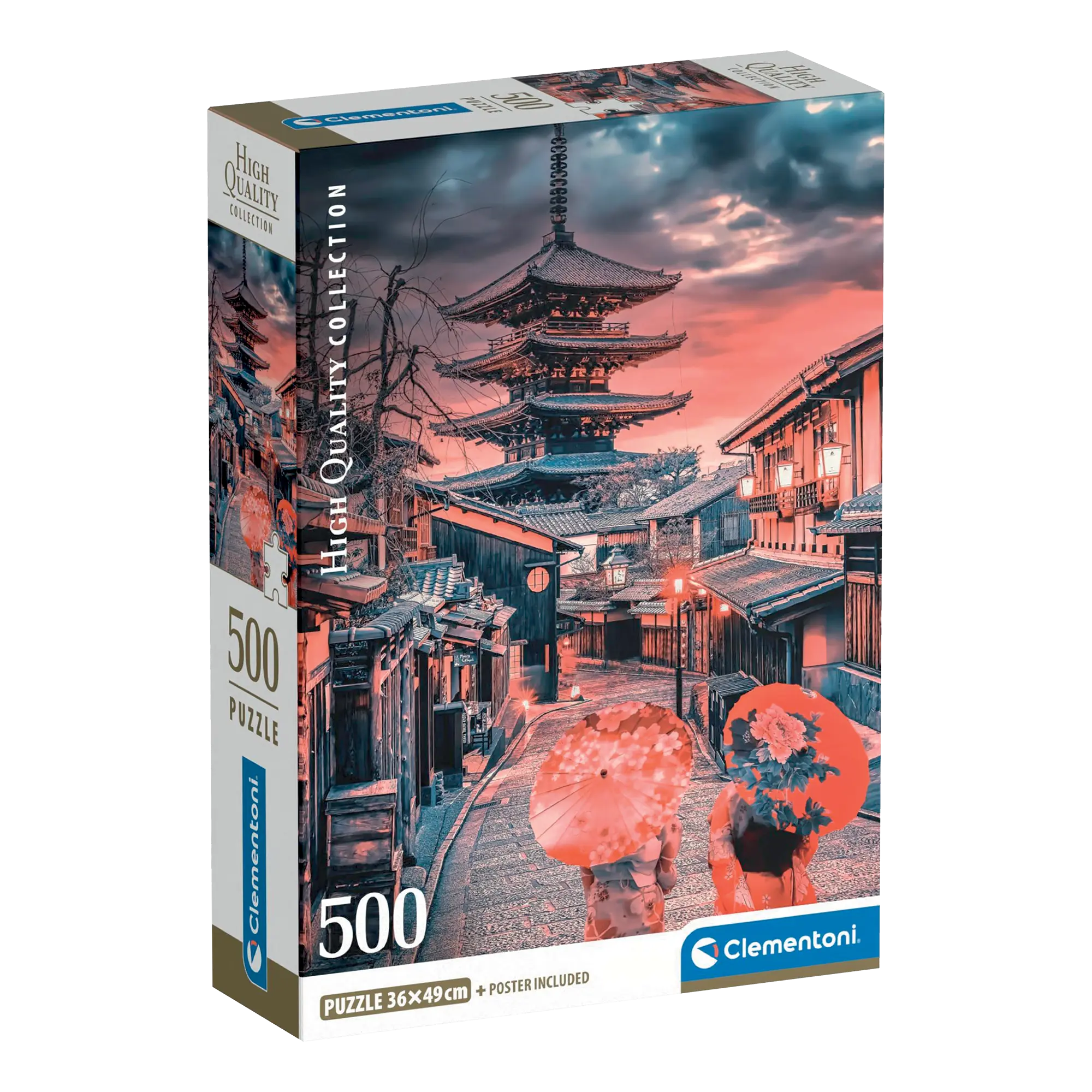 PZ500: SOIRÉE À KYOTO CLEMENTONI PUZZLES