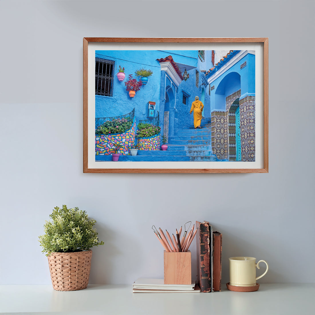 PZ500: BLUE STREET OF CHEFCHAOUEN