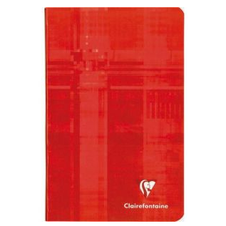 Carnet agrafé seyès -assortis- 96 pages (11x17cm) CLAIREFONTAINE