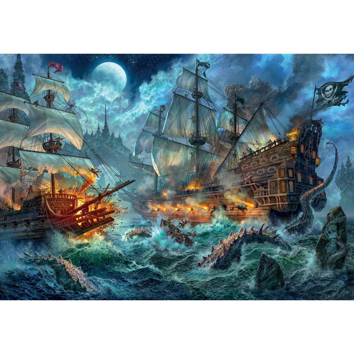 PZ6000: BATAILLE PIRATES - CLEMENTONI