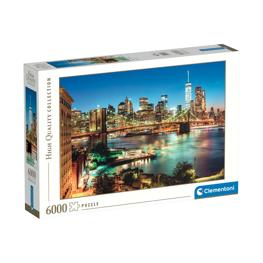 PZ6000: LUMIÈRE DU PONT DE BROOKLYN CLEMENTONI PUZZLES