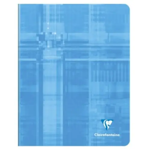 Cahier agrafé 10/10 -assortis- 72 pages (16.5x21cm) CLAIREFONTAINE