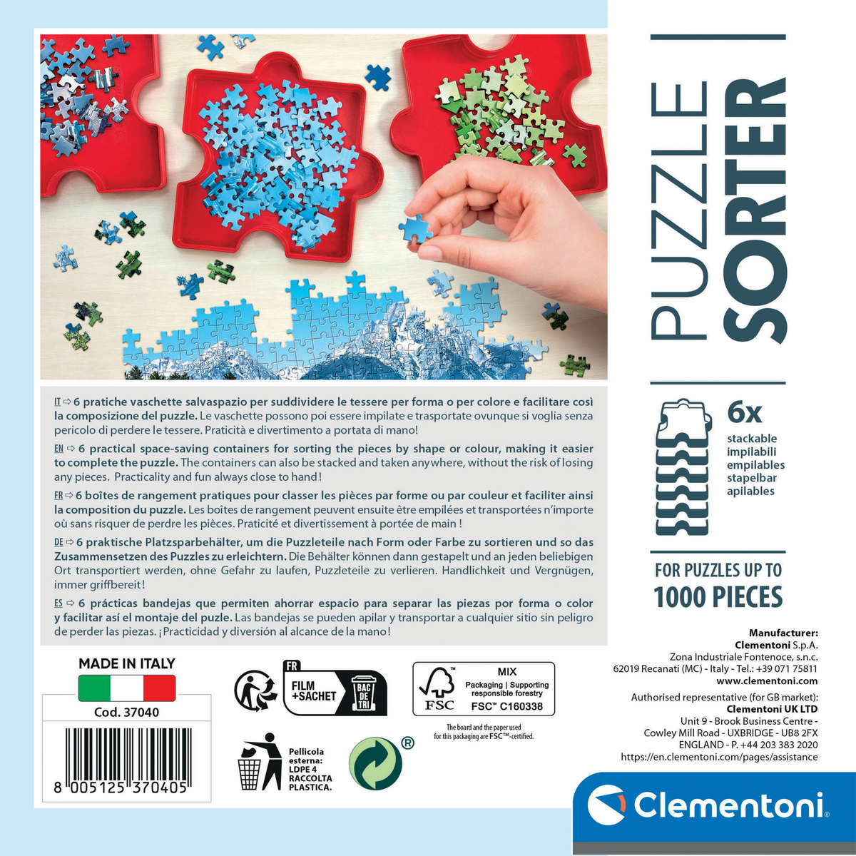 TRIEUR DE PUZZLE - CLEMENTONI