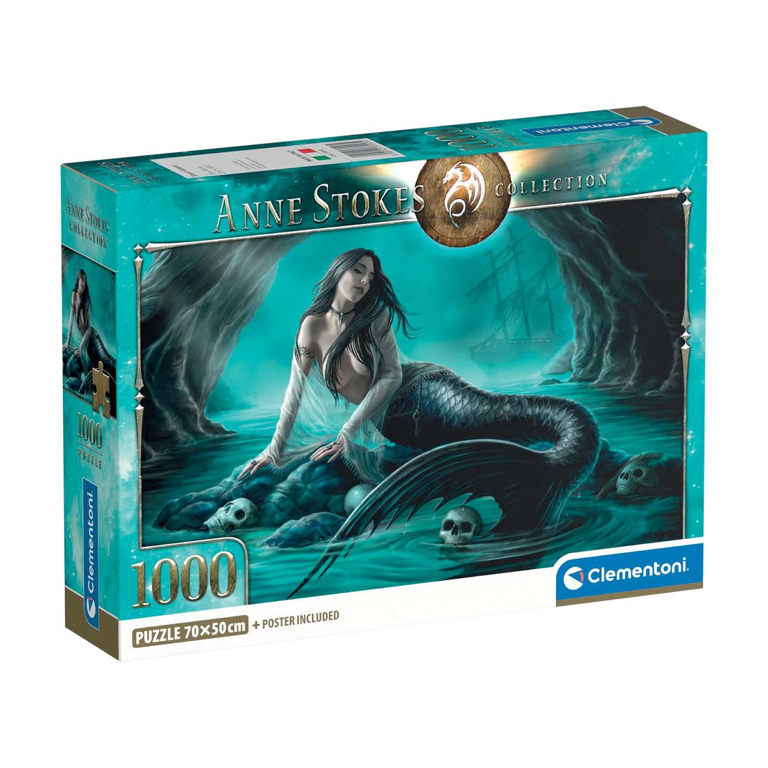 PZ1000: ANNE STOKES: LA COMPLAINTE DE LA SIRÈNE CLEMENTONI PUZZLES