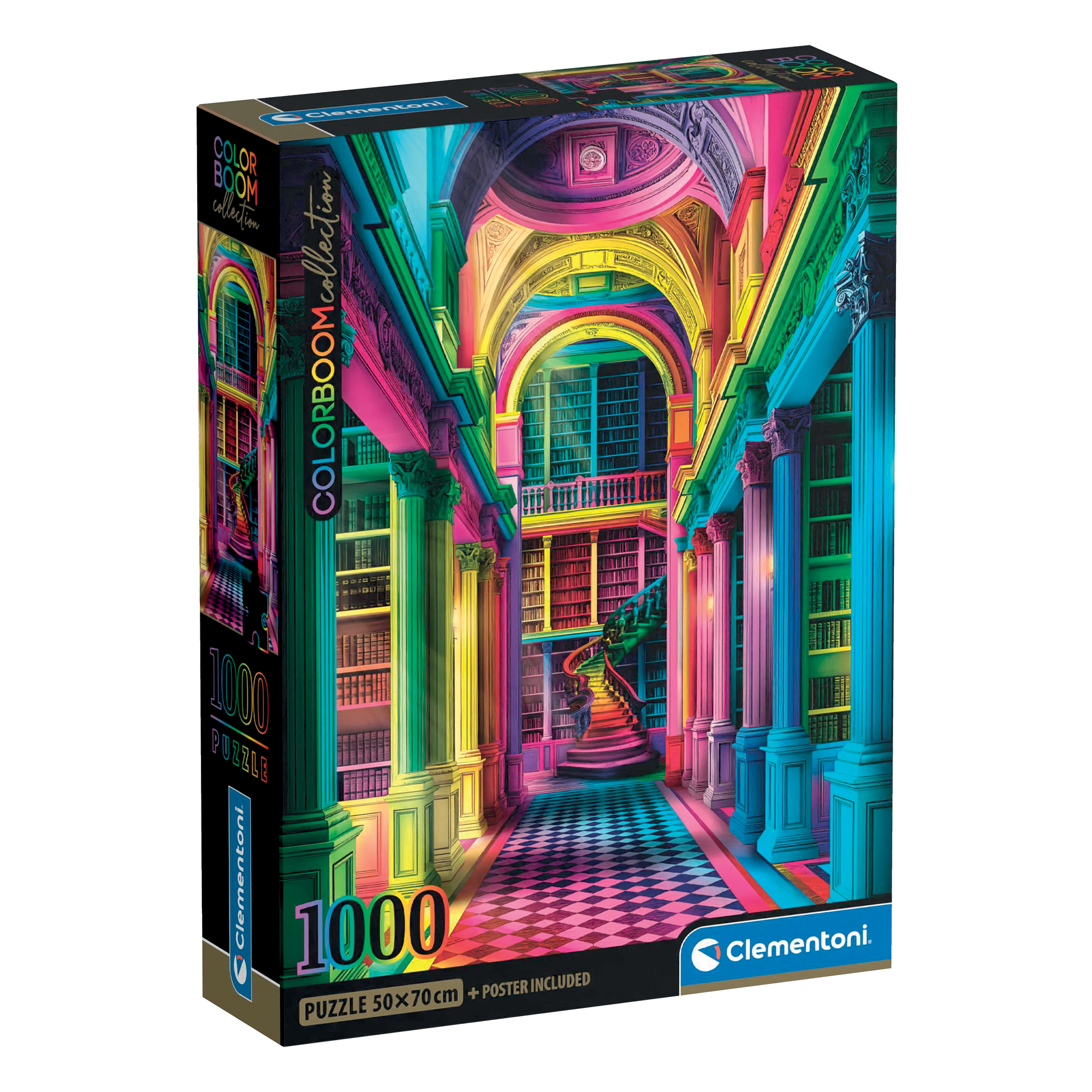 PZ1000: COLORBOOM: ATHENAEUM CLEMENTONI PUZZLES