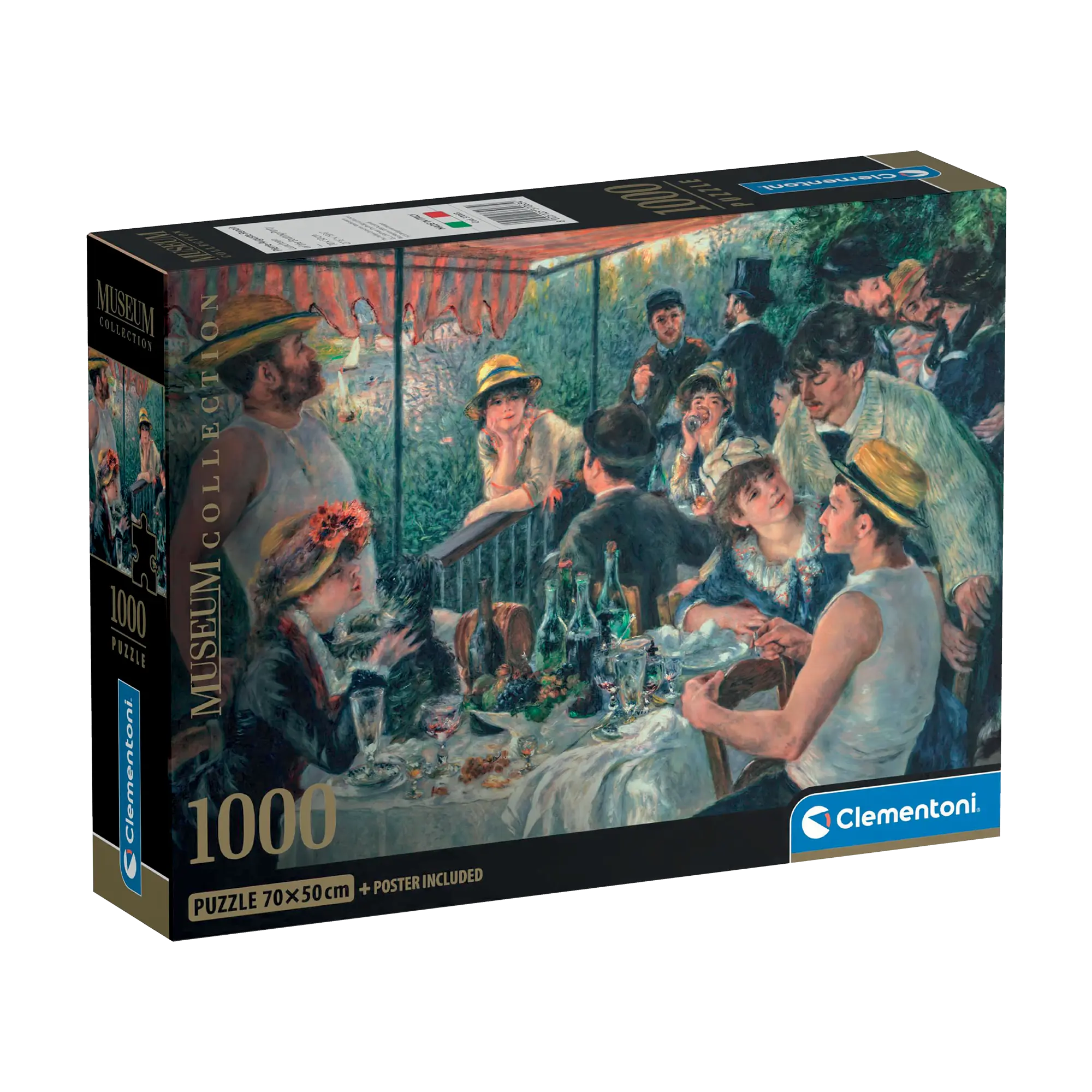 PZ1000: MUSEUM: LE DÉJEUNER DES CANOTIERS CLEMENTONI PUZZLES