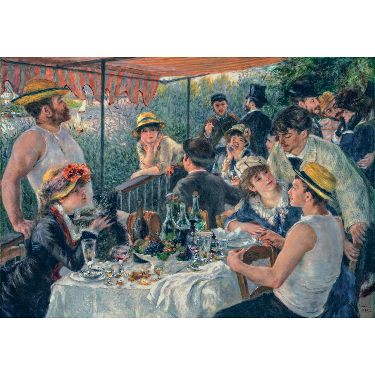 PZ1000: MUSEUM: LE DÉJEUNER DES CANOTIERS - CLEMENTONI