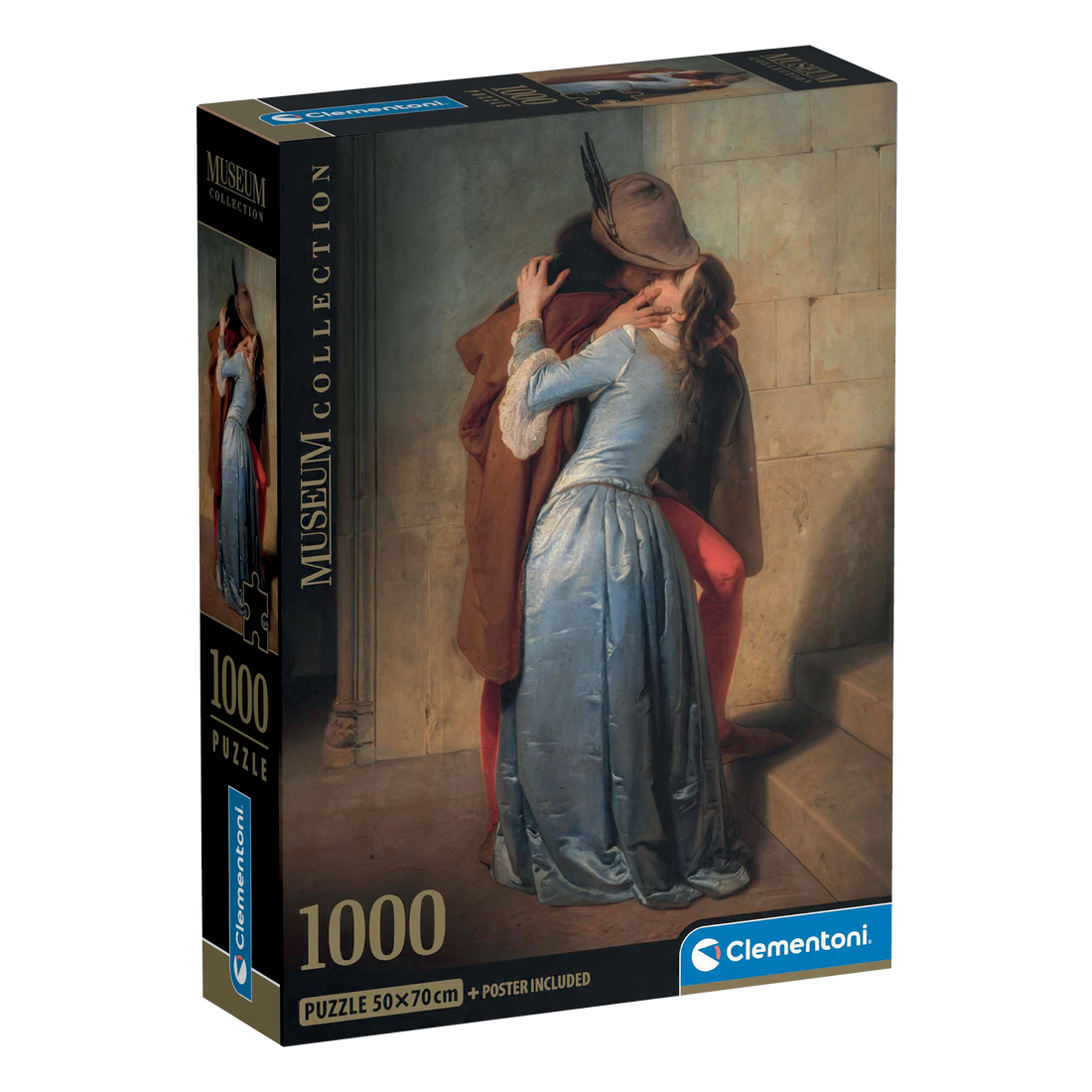 PZ1000: MUSEUM: LE BAISER - HAYEZ CLEMENTONI PUZZLES