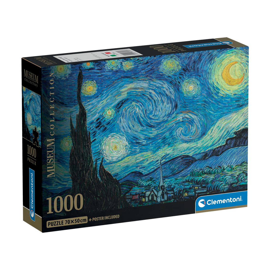 PZ1000: MUSEUM: LA NUIT ÉTOILÉE - VAN GOGH CLEMENTONI PUZZLES