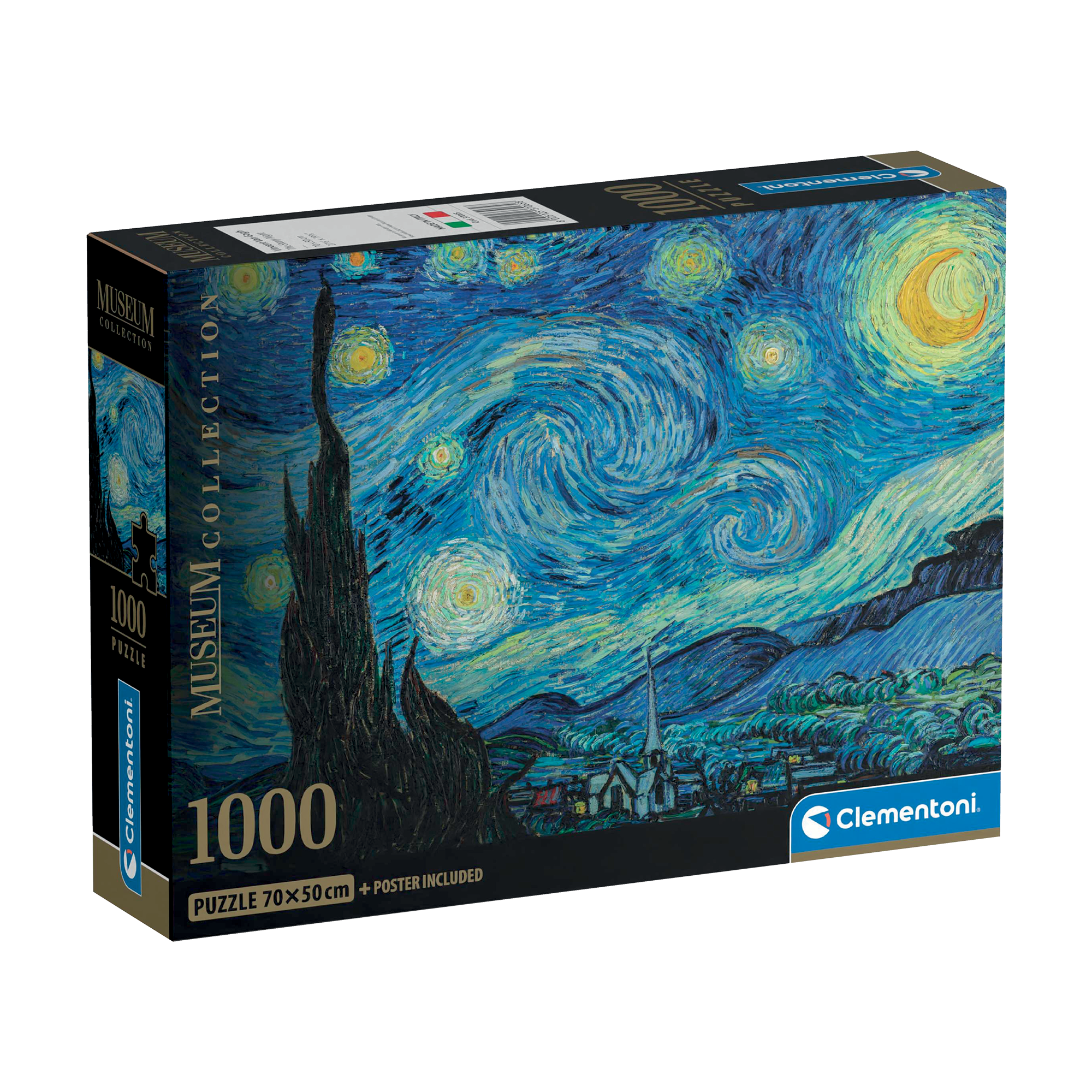 PZ1000: MUSEUM: LA NUIT ÉTOILÉE - VAN GOGH CLEMENTONI PUZZLES