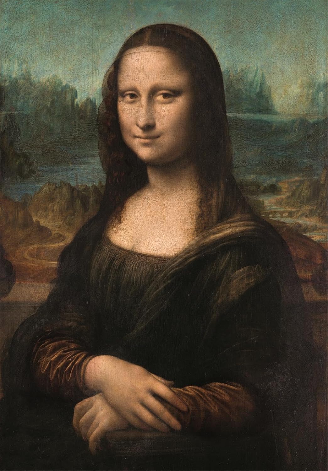 PZ1000: MUSEUM: MONA LISA - DA VINCI CLEMENTONI PUZZLES